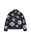 Cotton Wreath Denim Jacket Selvedge