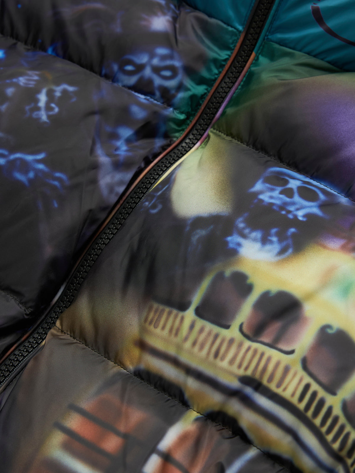 Spacebrat Baron Samedi Puffer Jacket