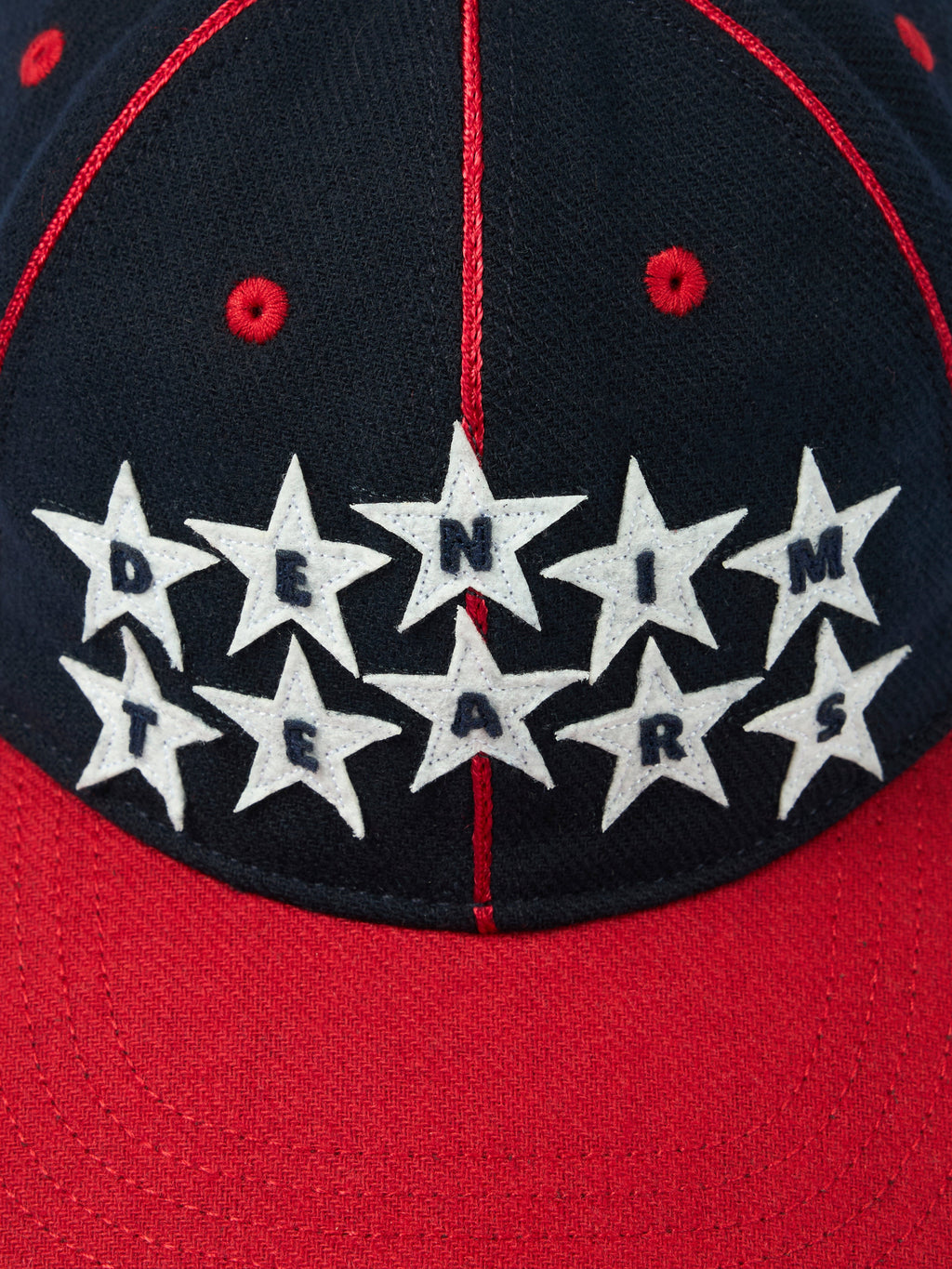 Star Logo Baseball Cap Blue/Red