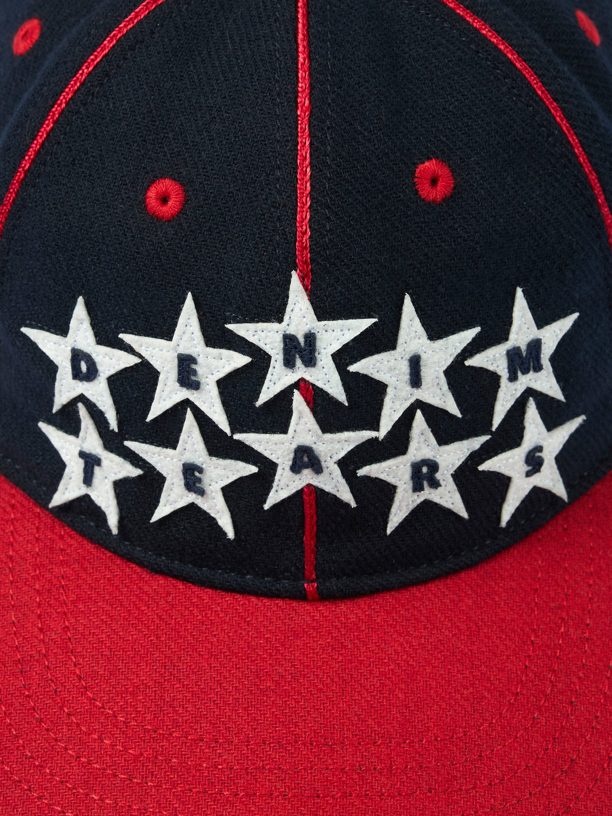 Star Logo Baseball Cap Blue/Red