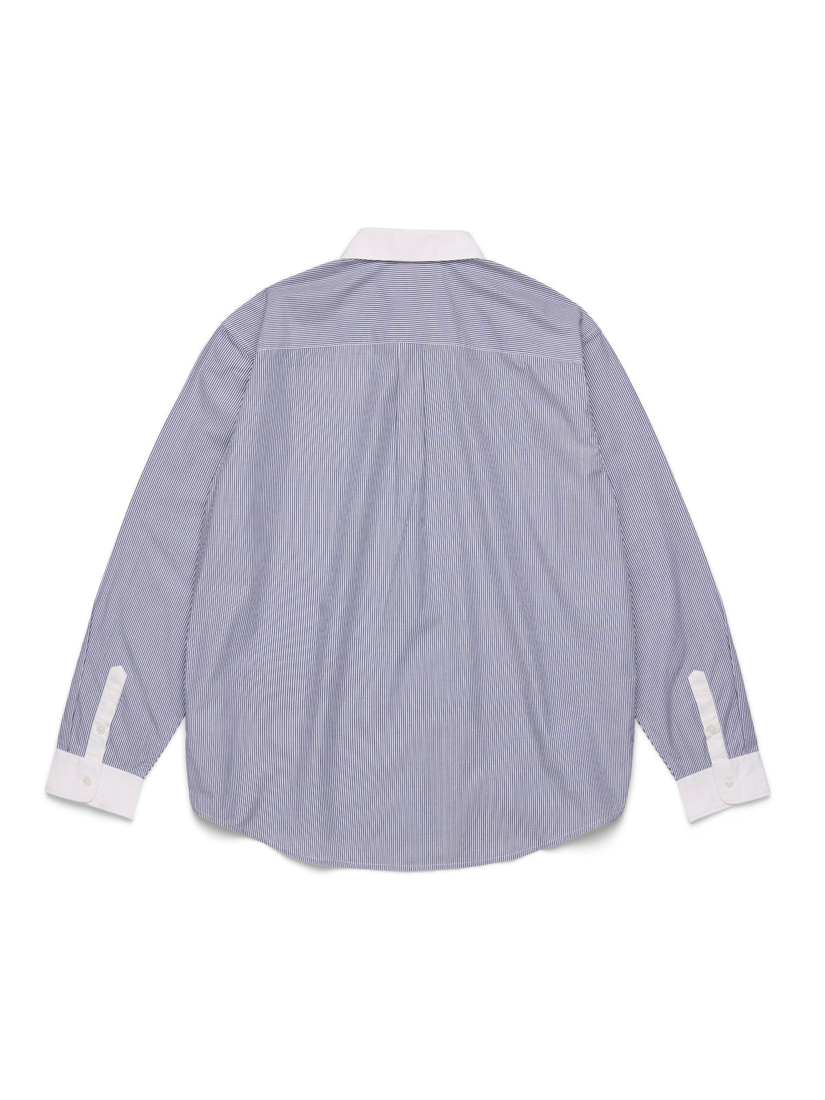 André Leon Talley Two-Tone Button-Up Shirt