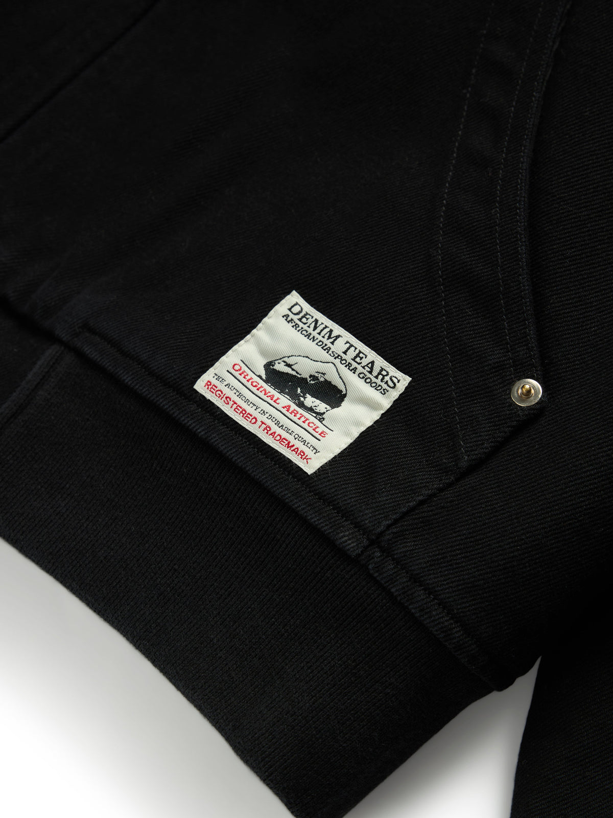 Brick Mason Workwear Zip Jacket Black