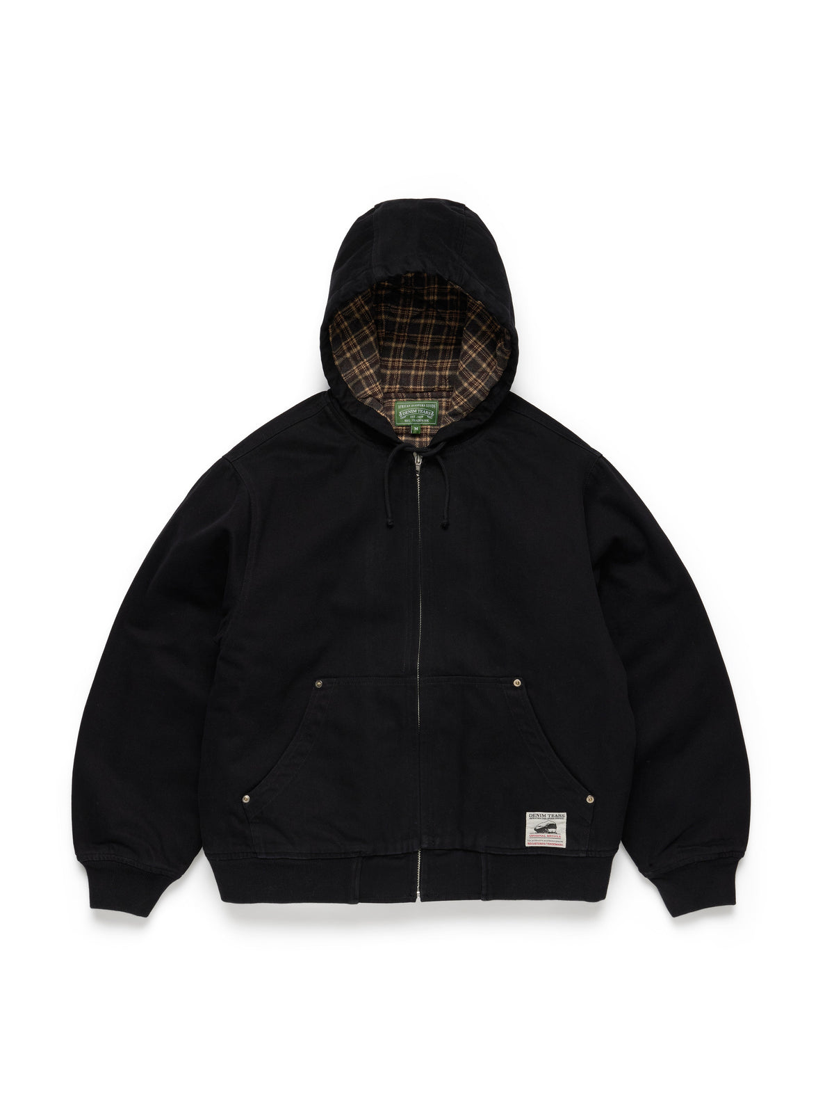 Brick Mason Workwear Zip Jacket Black