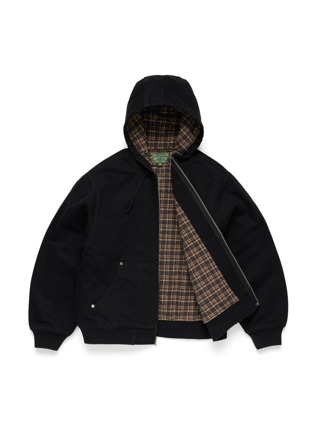 Brick Mason Workwear Zip Jacket Black